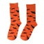 Tất Lễ Hội Halloween Cotton Sáng Tạo với Hình Bí Ngô và Mắt Cá
