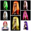 FUJIOU Carnival Tóc Giả Dài, Màu Hồng Ngộ nghĩnh Cosplay Đảng Tóc Giả, Truyện Tranh Và Hoạt Hình Tóc Nữ Giả Mềm Mại Nữ Màu Tóc Giả Hóa Trang