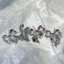 YOI Bowknot Zircon Bông Tai Khuyên Tai Thời Trang Khuyên Tai Tai Dành Cho Nữ