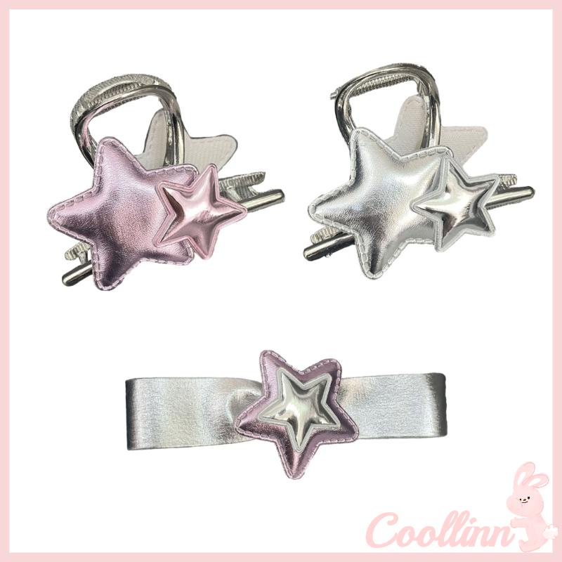 Coo woman elegant star shape kẹp tóc mỏ vịt kẹp tóc thanh thiếu niên ...