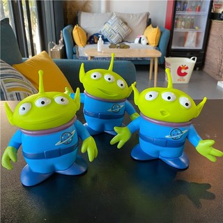 3 Cái / bộ Đồ Chơi Juguete 3 Mắt Alien Kid Toy 13cm