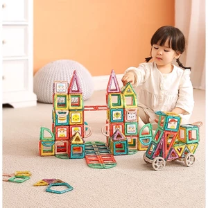 3050100PCS Khối xây dựng từ tính Xây dựng Giáo dục Đồ chơi ma thuật cho trẻ em