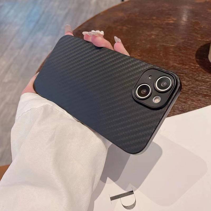 Ốp Điện Thoại Sợi Carbon Cho iPhone 14 13 12 11Promax Plus X XS MAX XR 7 8 Plus SE 2022 2020 14Plus 13Mini 12Mini