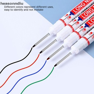 Heasonndu Bút đánh dấu dài Phòng tắm Trang trí chế biến gỗ Bút đánh dấu lỗ sâu đa năng VN