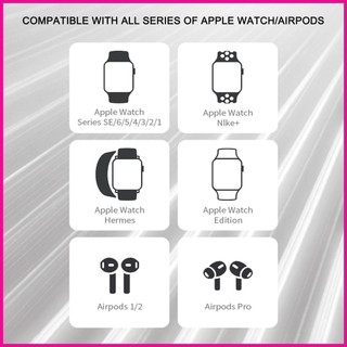 Giá Đỡ Hợp Kim Nhôm 2 Trong 1 Cho Apple Watch Và AirPods Pro