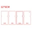 BTF Acrylic Tấm cát lún Khuôn Đĩa rỗng cho cát lún làm bằng tay DIY