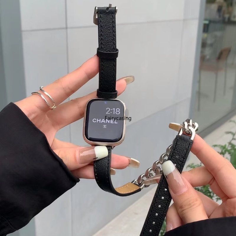 Dây Đồng Hồ Bằng Thép Không Gỉ Thời Trang Dành Cho Apple Watch 49mm 38mm 40mm 41mm 42mm 44mm 45mm 8 7 6 SE 5 4 3 2 1