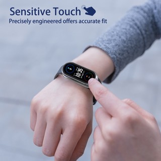 Ốp Điện Thoại 2 Trong 1 + Miếng Dán Bảo Vệ Màn Hình Cho Xiaomi Mi band 8 7 6 5 4 3 Miband 6 7 band 5 4 3 NFC