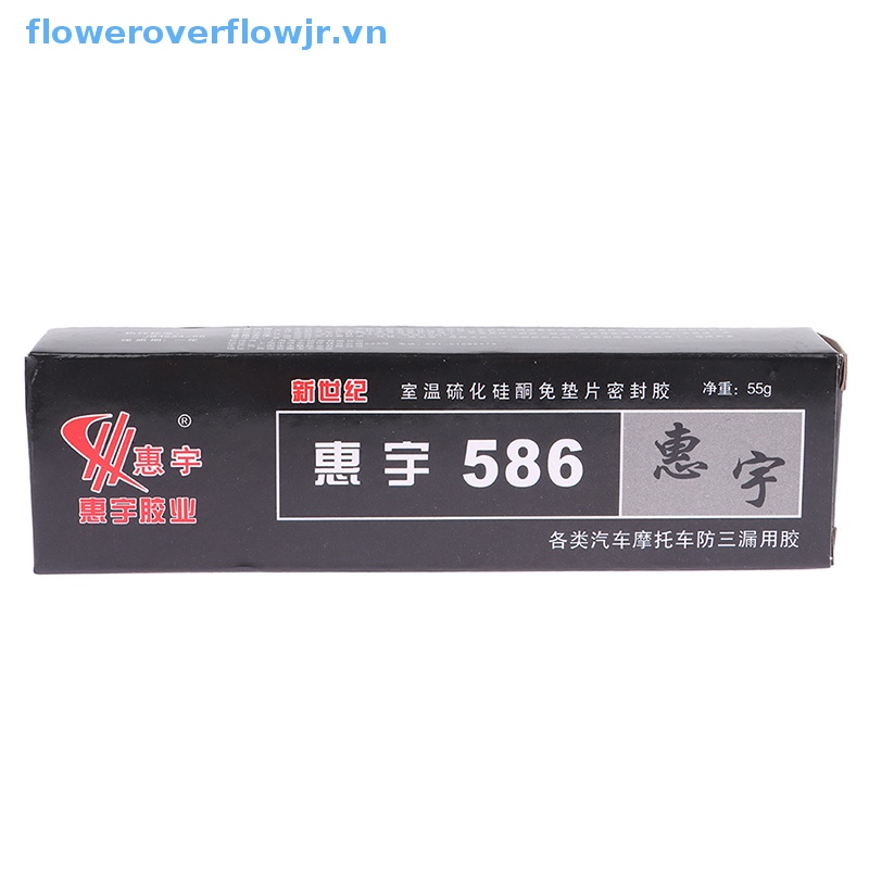 Keo Dán Silicon Màu Đen 586 Không Cần Đóng Dấu Cho Xe Hơi