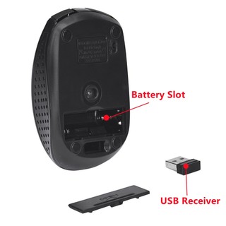 Chuột Không Dây Chơi Game 2.4GHz Cho PC Laptop luyoo27