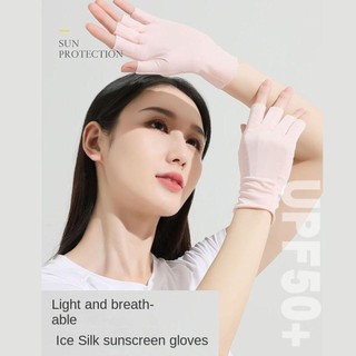 Găng tay chống nắng CORESSPACE, bảo vệ da ngón tay chống tia UV, đèn LED làm móng nghệ thuật chống bức xạ