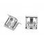 DARON 20 Chiếc Bảng Điều Khiển Kẹp Giữ Kim Loại, Kẹp Buộc Bảng Điều Khiển Hình Chữ U, Chốt Đa Năng Trang Trí Thép Mn Đĩa Viền DVD