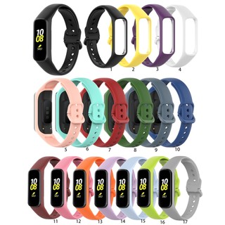 Dây Đeo Silicon Cho Đồng Hồ Thông Minh Samsung Galaxy Fit 2 SM-R220 (17 Màu)