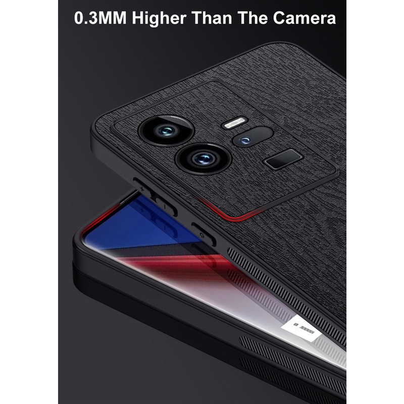 Bao Da Điện Thoại Bảo Vệ Chống Va Đập Cho vivo iqoo 11 11s 7 8 9 10 pro Ốp