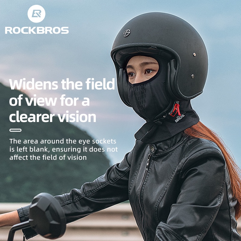 ROCKBROS Mùa Hè Đi Xe Đạp Băng Lụa Mặt nạ Chống Tia UV Chống Mồ Hôi Lưới Thoáng Khí Toàn Mặt Chạy Bộ Thể Thao Xe Máy Đầu Khăn