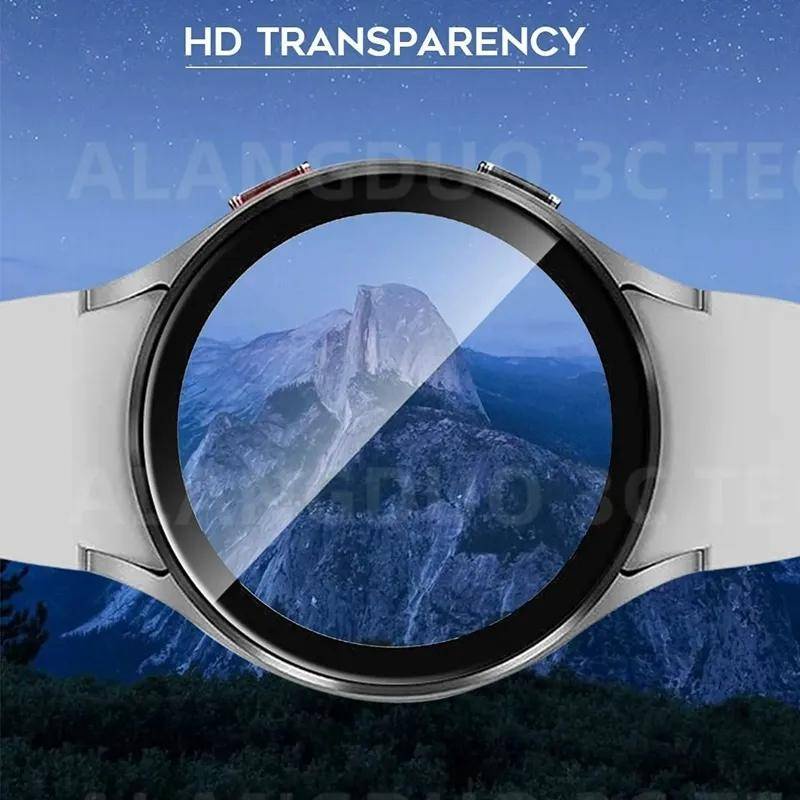 3 Bộ Phim Cong Cho Samsung Galaxy Watch 6 40mm 44mm Bảo Vệ Màn Hình Cho Đồng Hồ 6 Cổ Điển 47mm 43mm