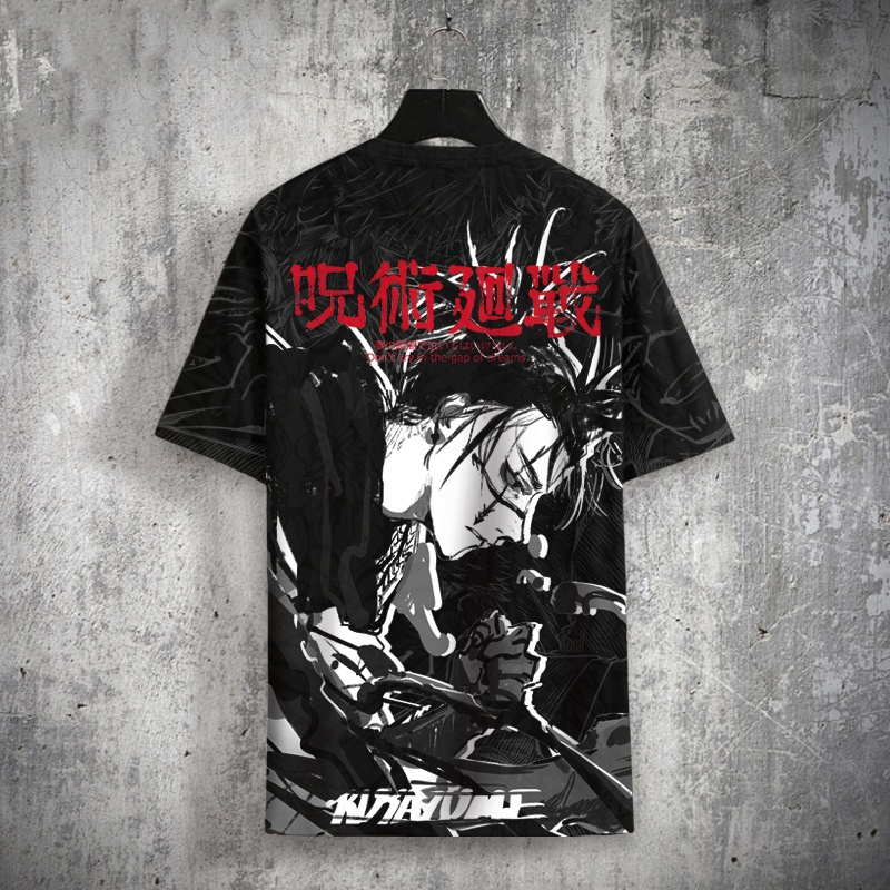 SY3 Jujutsu Kaisen Anime 3D Áo Thun Unisex Cosplay Gojo Satoru Tee Cho Trẻ Em Người Lớn Tay Ngắn Hàng Đầu Đồ Họa Áo Sơ Mi Thường Ngày