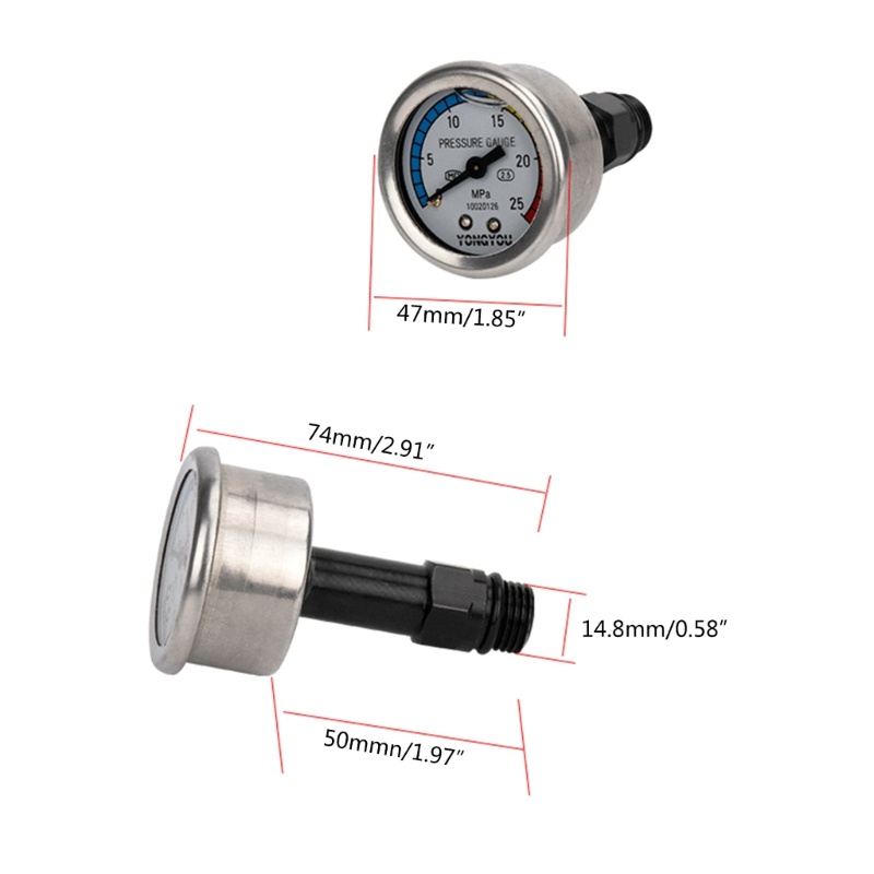 Máy Bơm Áp Suất 0-25mpa m14 Chuyên Dụng Cho Máy Rửa Xe Hơi