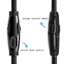 Cáp nối dài cáp bện cho cáp tai nghe đám mây HyperX với điều khiển âm lượng tắt tiếng Dây cáp Aux di động