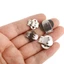 SAIA 20 Cái / lốc Giày Kẹp Hoa Giày Thiết Thực Phụ Kiện Kẹp Thép Không Gỉ