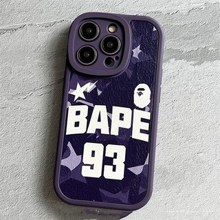 Ốp Điện Thoại Silicon Mềm Chống Sốc Họa Tiết BAPE Cho IPhone 14 12 PRO 12 11 13 PRO Max Xs Max XR 6 7 8 Plus