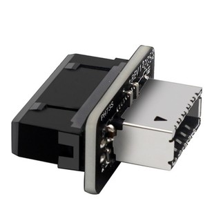Bộ chuyển đổi bảng điều khiển phía trước USB chất lượng cao Bang - Type-E Female sang USB 3 0 19 PIN Male Adapter Bộ chia đầu dọc bên trong