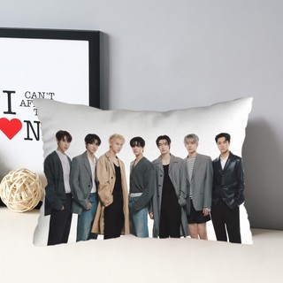 Vỏ gối ENHYPEN < DARK BLOOD > Jungwon, Jay, Jake, Ni-Ki, Heesung, Sunghoon và Sunoo Vỏ gối Polyester một mặt Vỏ đệm ghế Sofa ô tô Trang trí nhà cửa (Không có lõi)