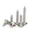 Ốc Vít Tự khai thác vít Inox 304 Chữ Thập Đầu Dù Lớn Đầu Dẹp Ốc Vít M3M3.5M4M5M6【XZM-2B】