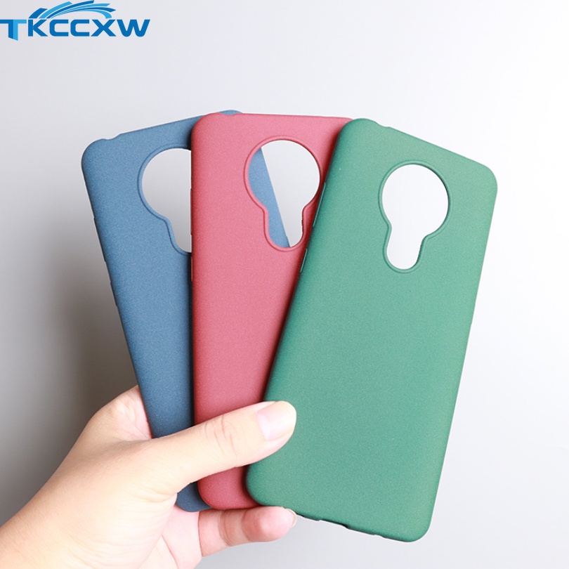 Ốp Điện Thoại Silicon Mềm Nhám Chống Dấu Vân Tay Cho Nokia 5.4 3.4 8.3 8.1 5.3 2.3 7.2 6.2