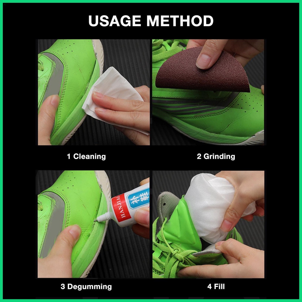 Keo Dán Nhanh Khô Cho Giày Thể Thao Da Canva 60ml