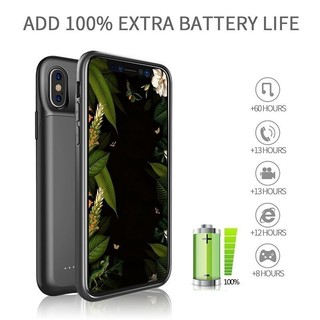 [Jlk] Ốp 5500mAh Cho iPhone 16 Pro Max 15 14 Plus Vỏ Sạc Mềm Pin Dự Phòng Sạc Ốp điện thoại i16 16plus 16pro