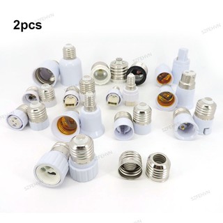 2 Đuôi Đèn Chuyển Đổi E27 GU10 G9 E12 B22 MR16 Sang E27 E40 E14 AC Cho Bóng Đèn Bắp