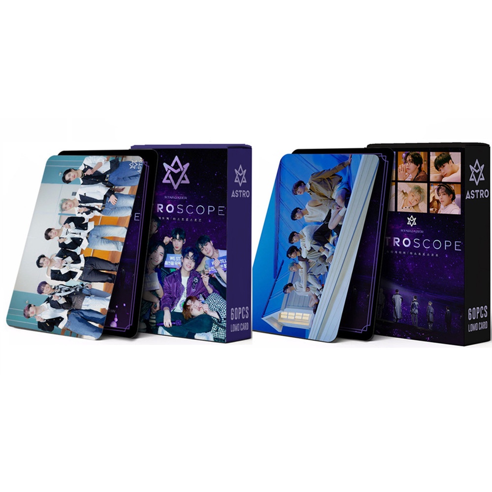 Hộp 60 Ảnh Lomo Card Nhóm Nhạc ASTRO 2022 ASTROAD STARGAZER | Shopee ...