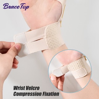 Bracetop 1 cái có thể điều chỉnh nén ngón tay cái hỗ trợ cho viêm khớp, viêm gân, đường hầm cổ tay giảm đau hỗ trợ cổ tay cho nam giới nữ ngón tay cái nẹp mềm mại thoáng khí