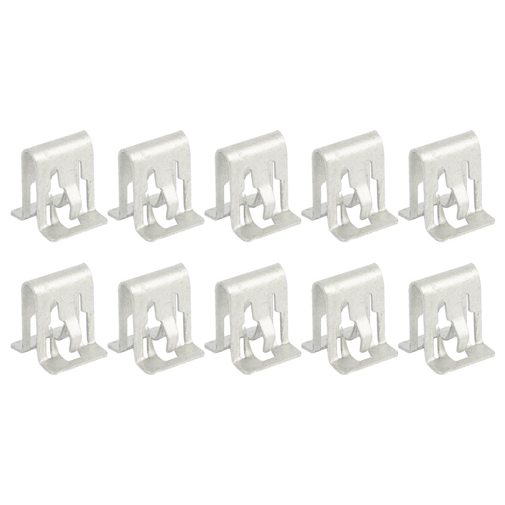 Set 10 Kẹp Phụ Kiện Thay Thế Bằng Kim Loại Cho Xe Hơi