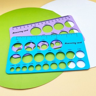 De Dụng cụ đo mặt bích Thân thiện với da Thước núm vú Đường kính núm vú Thước vòng tròn