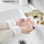 1 Cặp Băng Đeo Cổ Tay Thấm Hút Mồ Hôi Linh Hoạt Có Thể Tái Sử Dụng