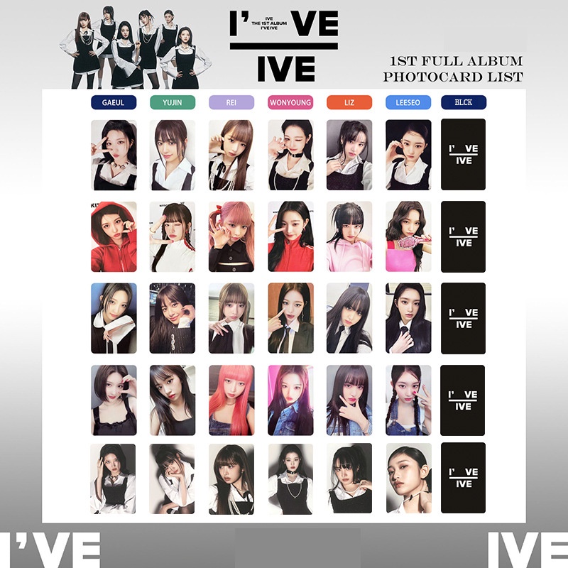 Bộ Album Ảnh Thẻ Bài Kpop I 'Veive | Shopee Việt Nam