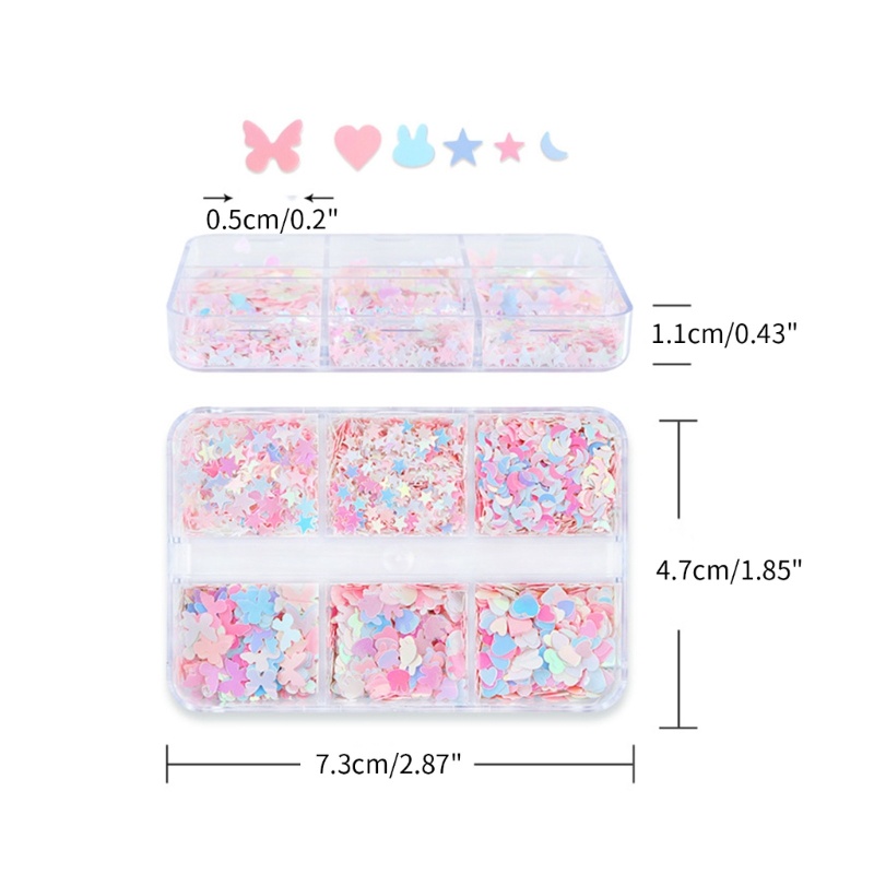 Ppy Mặt Trăng Trái Tim Lấp Lánh Kim Sa Lấp Lánh Lấp Lánh Phối Móng Tay Lấp Lánh Cho Người Phụ Nữ Cô Gái