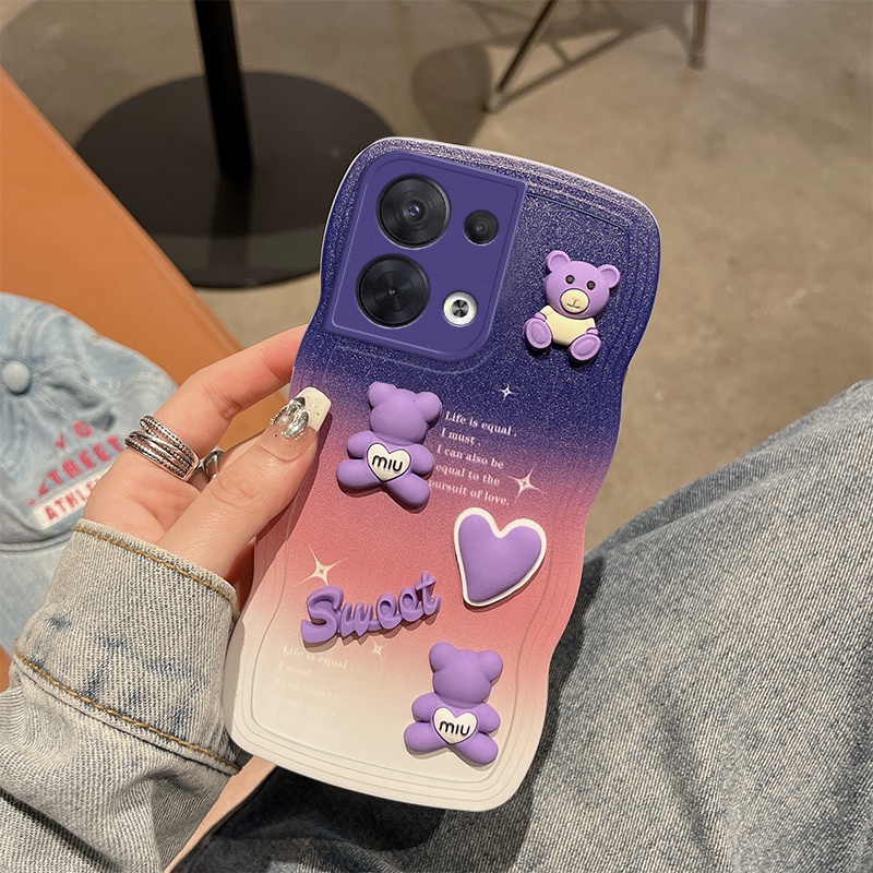 ốp lưng OPPO Reno 8 Ốp Điện Thoại tpu Mềm Hình Hoạt Hình 3D Cho OPPO Reno 8 OPPO Reno8 4G Reno8 5G MMX