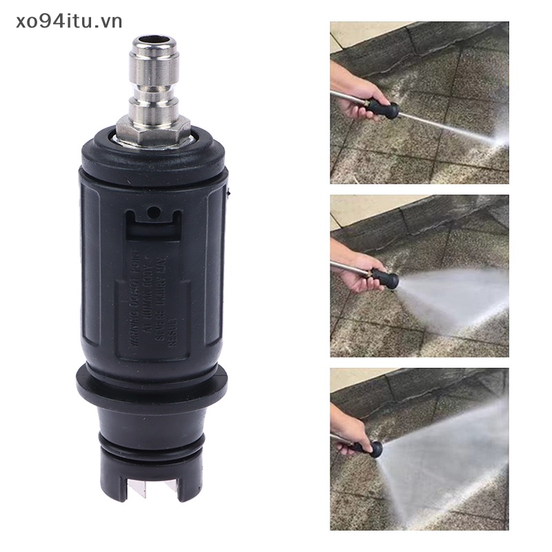 Vòi Phun Rửa Áp Suất Cao 1 / 4 "Phích Cắm Nhanh Có Thể Điều Chỉnh Góc XOITU