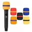 YUUKII 1 Micrô Kính Chắn Gió, Miếng Bọt Biển Có Thể Tái Sử Dụng Micro Cover, Đa Năng Dày Mic Cover Phụ Kiện Thay Thế