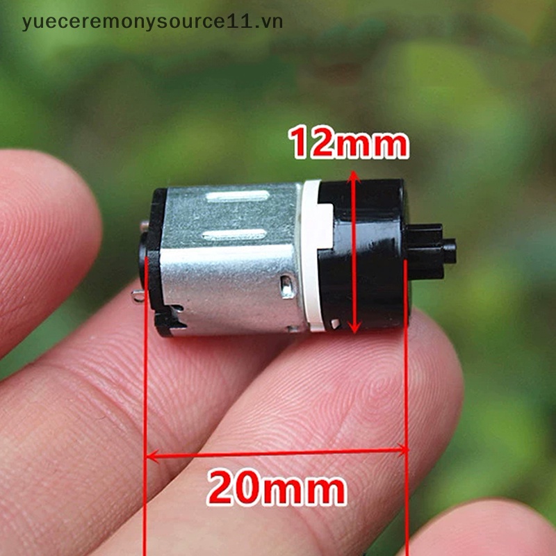 Mô Tơ Giảm Tốc Bánh Răng Mini N10 12mm DC 5V 168RPM Cho Xe Hơi Đồ Chơi ...