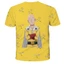 YB1 One Punch Man Anime Áo Thun Nữ Tay Ngắn Top Unisex Cosplay SAITAMA Tee Cho Trẻ Em Người Lớn Thời Trang 3D Áo Sơ Mi Casual Plus