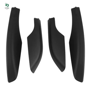 Set 4 Vỏ Bọc Bảo Vệ Giá Đỡ Hành Lý Gắn Nóc Xe Hơi Toyota Fortuner 2004-2014 Bằng ABS Màu Đen