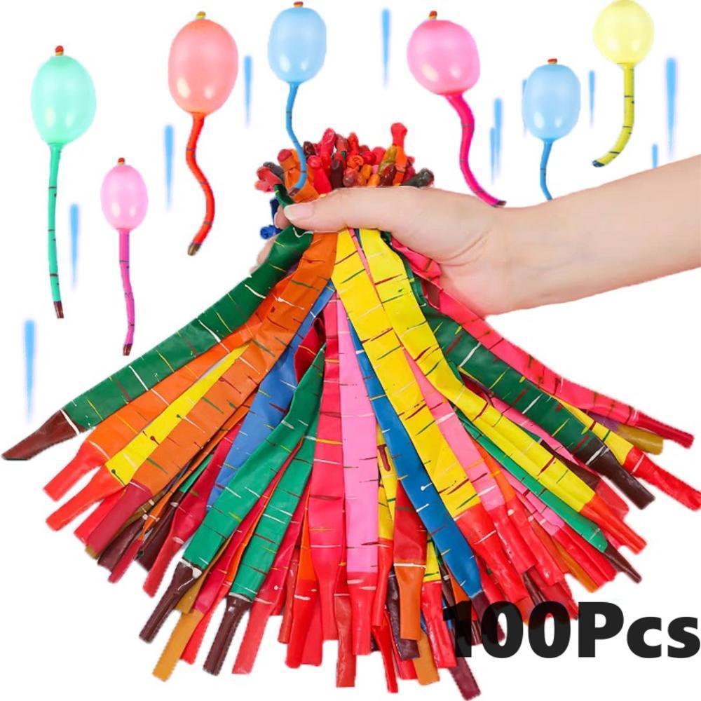 100 cái bóng bay dải tên lửa sự kiện tiệc kỷ niệm đạo cụ hoạt động