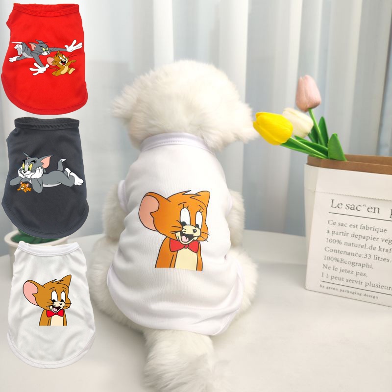 (MớI) Áo Thun Cotton Cỡ VừA Cỡ VừA / Cỡ VừA Cho Thú Cưng