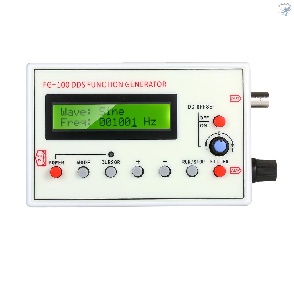 Máy Phát Tín Hiệu Đa Năng 1HZ-500KHZ FG-100 DDS Tần Số ECG Solo1