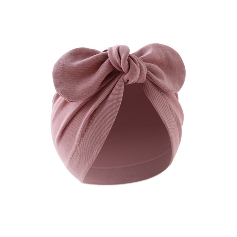 Mặt Trăng Trẻ Sơ Sinh Mũ Bò Bé Turban Mũ Lớn Không Xương Mũ Mềm Mũ Cho Bé 0-12M Bé Gái Bé Trai Thoáng Khí Bệnh Viện H