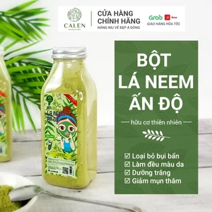 Mặt nạ lá Neem Calen đắp mặt nguyên chất 100% giúp cấp ẩm tẩy da chết dưỡng trắng da dạng bột (Mask bột lá neem)